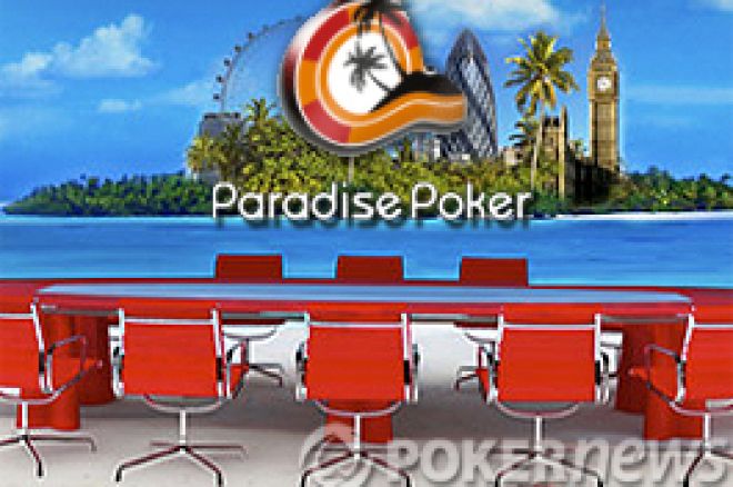 Paradise Poker offre un écran plat Samsuung, un Ipod Touch et un appareil photo Sony CyberShot ce 28 décembre à 22H30.