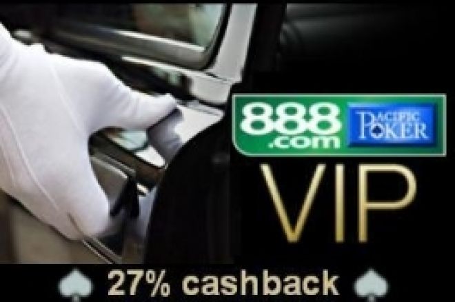 VIP Status bei 888 Poker – Holen Sie sich 27% Rakeback 0001