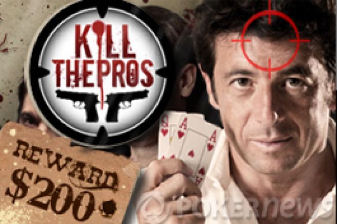 Participez au tournoi Kill the Pros du 14 mars sur Winamax Poker : jusqu'à 500$ de prime/bounty si vous éliminez Patrick Bruel.