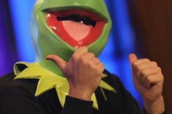 Tony G as Kermit