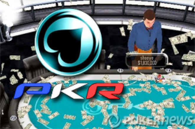 PKR Poker : salle de poker online qui a accueilli le plus grand nombre de nouveaux joueurs français en février.