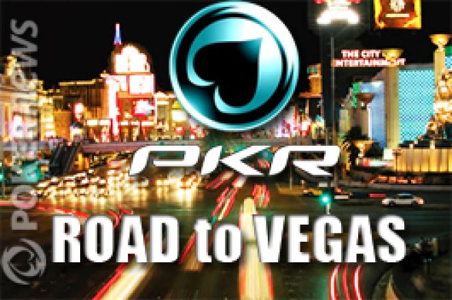 PKR Poker Road to Vegas 2010 : championnat/league de 22 tournois avec sept packages WSOP 4.000$ à gagner à partir du 23 mars 201