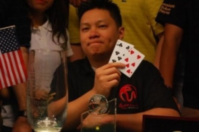 Binh Nguyen赢得US 100万保证金的PAGCOR主席杯 0001 Binh Nguyen赢得US 100万保证金的PAGCOR主席杯 0001