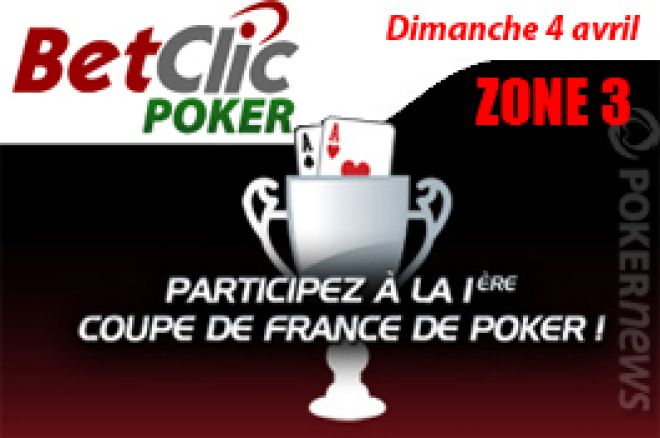 50 tickets pour la Coupe de France de Poker (Zone 3)