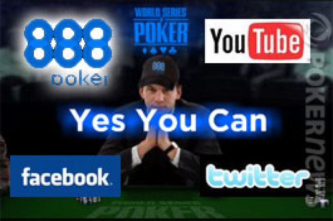 888 Poker / Pacific Poker : packages WSOP 2010 de 5.000$ à 15.000$ sur les réseaux sociaux Facebook, Twitter et Youtube.