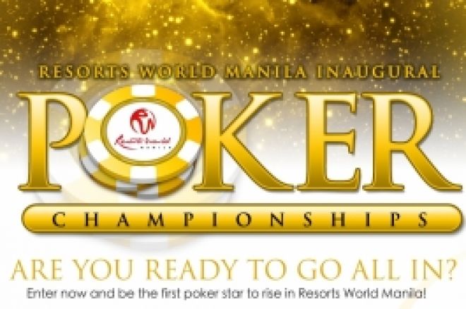 就任のポーカー・トーナメントにResorts World... 0001 就任のポーカー・トーナメントにResorts World... 0001
