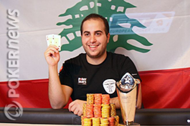 Nicolas Chouity a remporté 1,7M€ en gagnant l'EPT Monte Carlo 2010, Grande Finale du European Poker Tour.