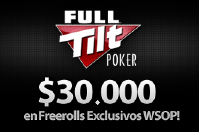 Última oportunidad para los dos exclusivos freerolls de 30.000$ WSOP de Full Tilt Poker 0001