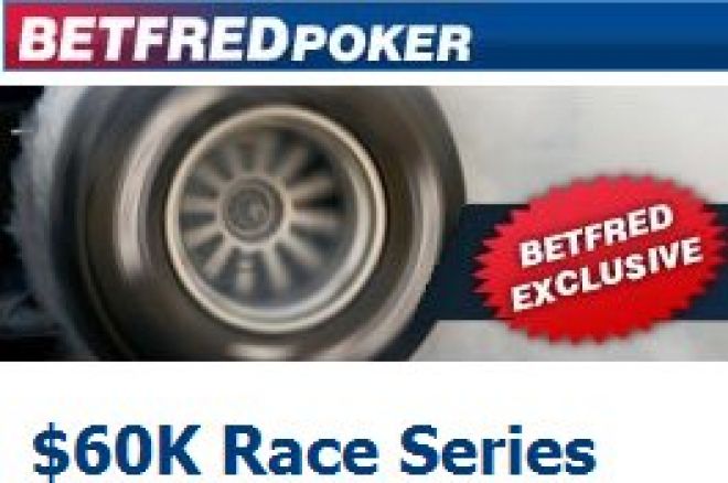 Course aux points sur BetFred Poker pour 60.000$ à l'arrivée 0001
