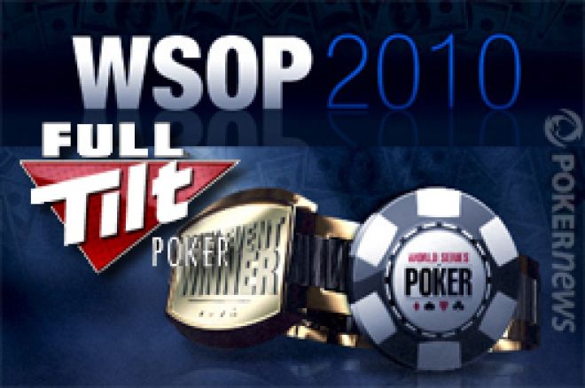 La salle de poker online Full Tilt Poker offre tous les jours des sièges pour le Main Event des WSOP 2010 en tournois Shootout.
