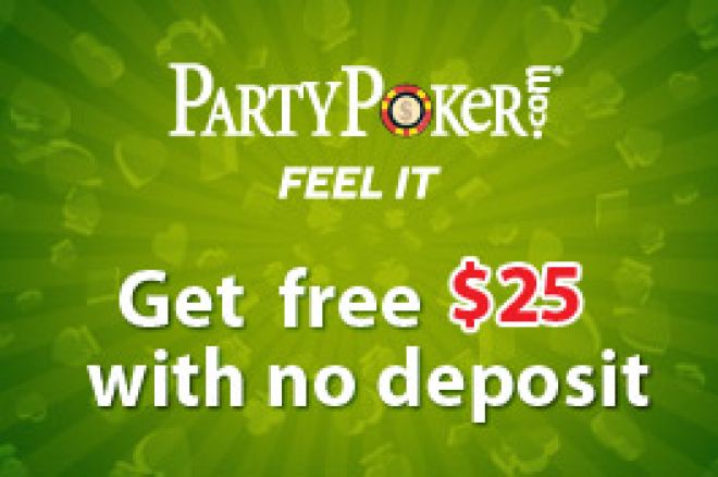PartyPoker $25 gratis poker bonus PartyPoker $25 gratis poker bonus