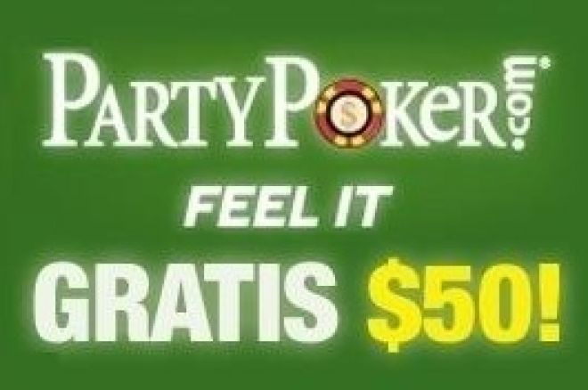 party poker 50 gratis