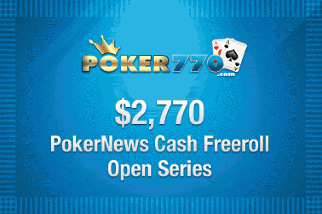 Poker770 $2,770 Cash Freeroll Coming Up 0001