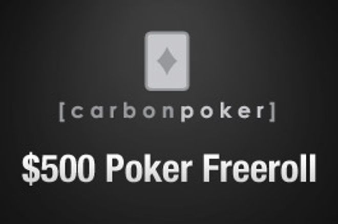 $500现金免费锦标赛系列在Carbon Poker已经开始 0001 $500现金免费锦标赛系列在Carbon Poker已经开始 0001