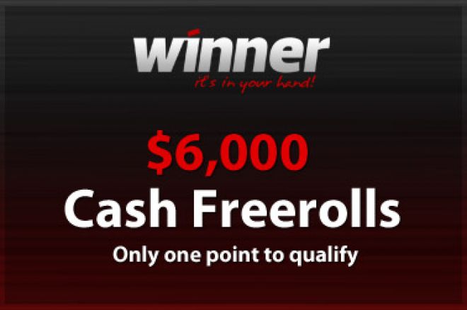 winner poker freerolls