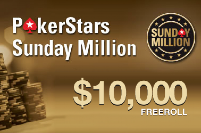 pokerstars sunday million freerolls pokernews