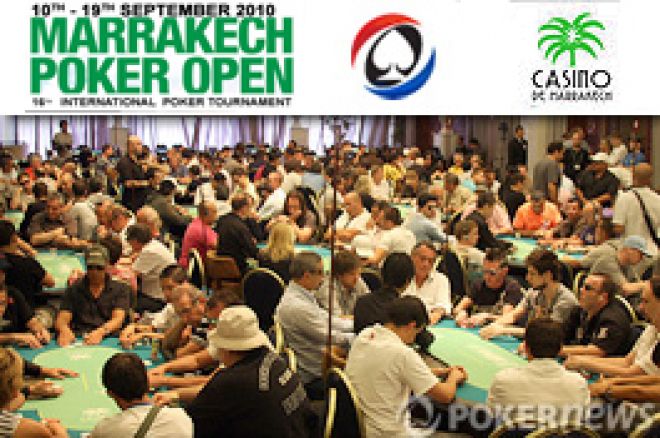 Tournoi Marrakech Poker Open du 10 au 19 septembre 2010 au Casino Es Saadi. Reportage en direct live sur PokerNews.