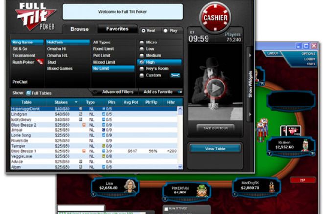 Full Tilt Poker получи "фейслифт" 0001 Full Tilt Poker получи "фейслифт" 0001