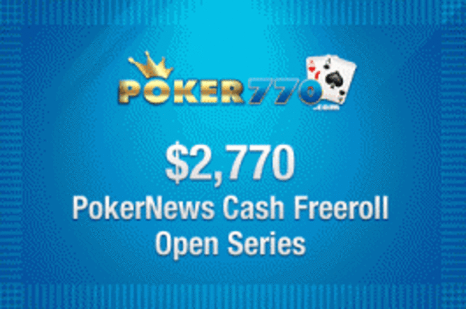 扑克770 - $2,770现金免费锦标赛即将到来 0001 扑克770 - $2,770现金免费锦标赛即将到来 0001