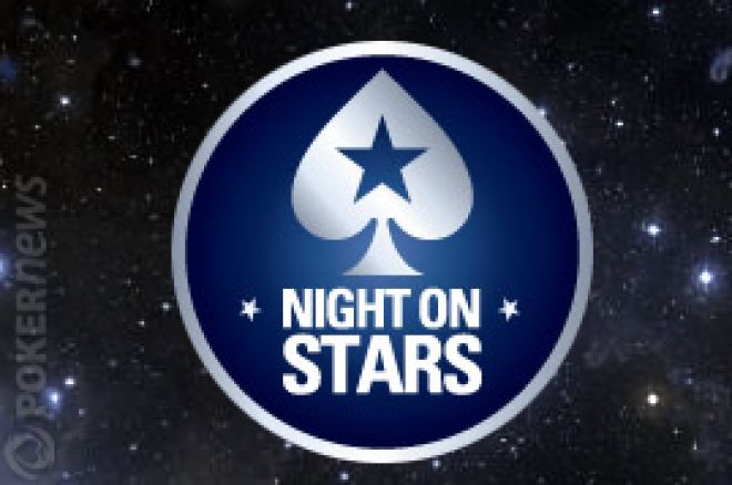 Pokerstars.fr : tournois online quotidiens Night On Stars, prizepools 225.000€ garantis par semaine