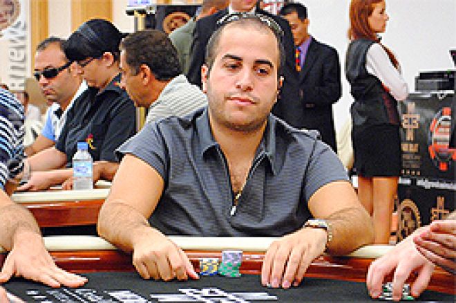 Full Tilt Poker Merit Cyprus Classic - Main Event : Nicolas Chouity (champion EPT Monte Carlo 2010) chipleader du Jour 1A