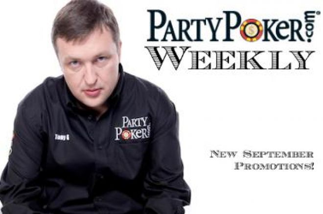 Tony G party poker weekly