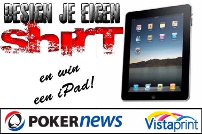 Design het mooiste pokershirt en win een iPad! Design het mooiste pokershirt en win een iPad!