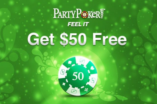 Receba $50 Free no PartyPoker - SEM DEPÓSITO! 0001