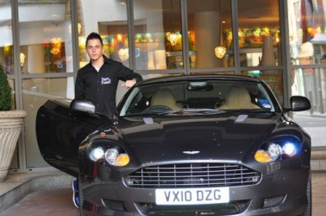 PartyPoker savaitraštis: Aston Martin laimėtojas nemoka vairuoti, video konkurso... 0001 PartyPoker savaitraštis: Aston Martin laimėtojas nemoka vairuoti, video konkurso... 0001