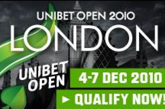 Kvalificer Dig Til Unibet Open I London 4-7. december 0001 Kvalificer Dig Til Unibet Open I London 4-7. december 0001