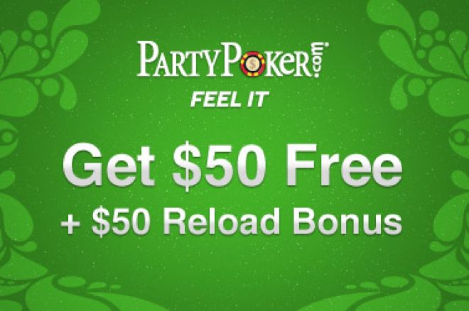 Party poker no deposit bonus uk