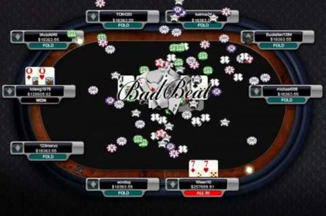 $150,000 Bad Beat Jackpott utbetald hos Carbon Poker $150,000 Bad Beat Jackpott utbetald hos Carbon Poker