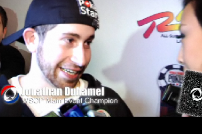Jonhathan Duhamel пред PokerNews Jonhathan Duhamel пред PokerNews