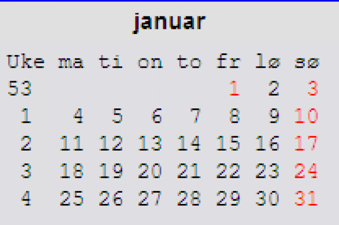 Tilbakeblikk på året som gikk - Januar 2010 0001 Tilbakeblikk på året som gikk - Januar 2010 0001