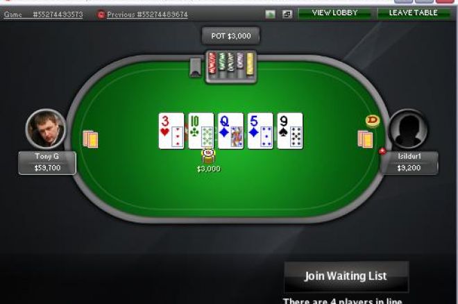 Várka hand ze SuperStar Showdownu s Tonym G, část 1. 0001 Várka hand ze SuperStar Showdownu s Tonym G, část 1. 0001