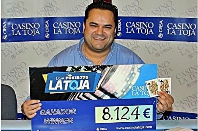 Luis Seijas, primer ganador de la Liga Poker770 de la Toja 0001