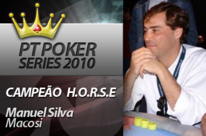 Manuel macosi Silva Vence Main Event H.O.R.S.E PT Poker Series 0001