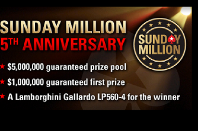 sunday million 5º aniversario