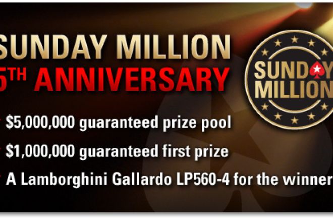 Pokerstars.com fête les 5 ans du Sunday Million 0001