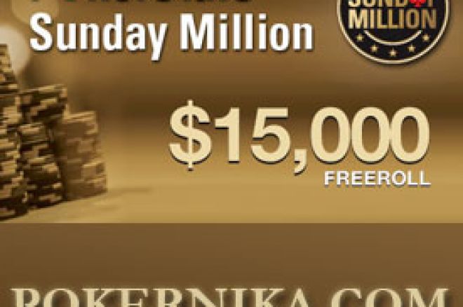 $30.000 u Ekskluzivnim PokerStars Sunday Millions Freeroll Turnirima 0001 $30.000 u Ekskluzivnim PokerStars Sunday Millions Freeroll Turnirima 0001