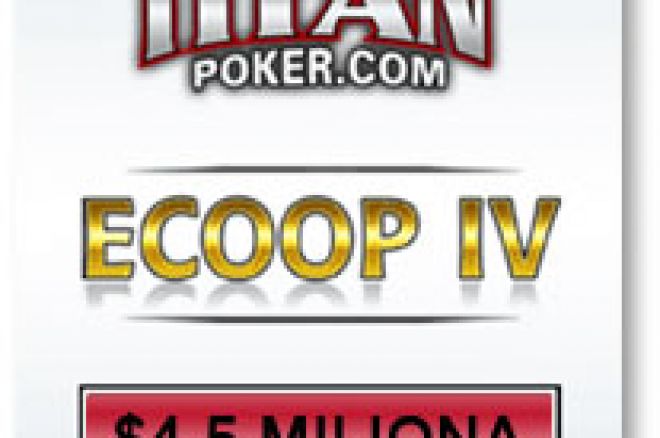 ECOOP IV na Titan Pokeru - $4.5 Miliona ZAGARANTOVANO! 0001 ECOOP IV na Titan Pokeru - $4.5 Miliona ZAGARANTOVANO! 0001