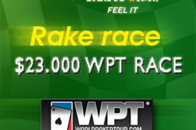 Paketi za World Poker Tour na $23,000 PartyPoker WPT Race 0001 Paketi za World Poker Tour na $23,000 PartyPoker WPT Race 0001
