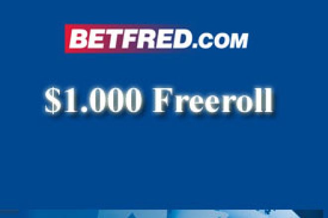 PokerNika/Pnews $1.000 Freeroll na Betfred Pokeru 0001 PokerNika/Pnews $1.000 Freeroll na Betfred Pokeru 0001