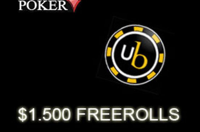 Eksluzivna UB - Absolute Poker serija freeroll turnira sve do kraja Decembra! 0001 Eksluzivna UB - Absolute Poker serija freeroll turnira sve do kraja Decembra! 0001