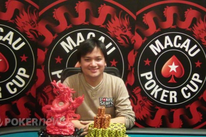 Macau Poker Cup의 우승자 Mark Benosa 0001 Macau Poker Cup의 우승자 Mark Benosa 0001