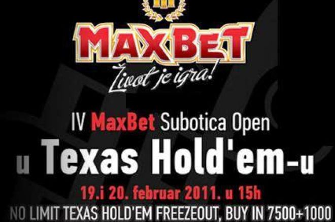 MaxBet Subotica Open IV 0001 MaxBet Subotica Open IV 0001
