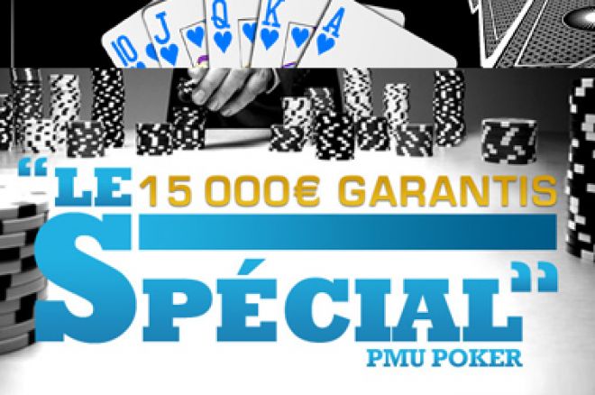 PMU Poker : nouveau tournoi 15.000€ garantis