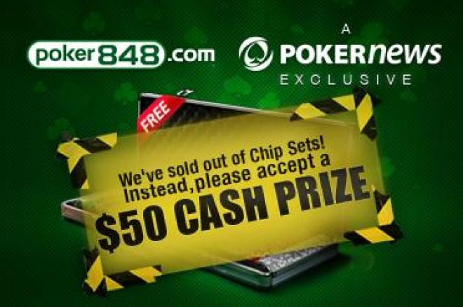 50$ cadou de la PokerNews te așteaptă la Poker848 0001