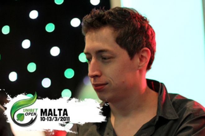 Unibet Open Malta 2011 - Thijs Wessels vergaart veel chips Unibet Open Malta 2011 - Thijs Wessels vergaart veel chips