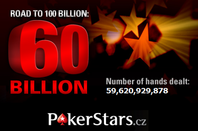 Oslavte s PokerStars 60 miliard hand 0001 Oslavte s PokerStars 60 miliard hand 0001